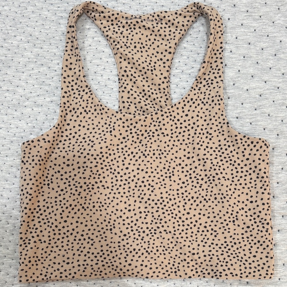 Abercrombie Brushed Racerback Workout Top